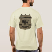 Nationaal park Yellowstone T-shirt (Achterkant)
