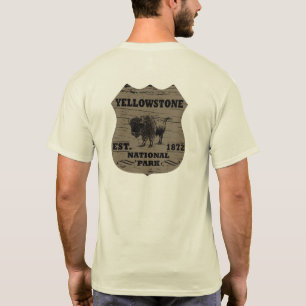 Nationaal park Yellowstone T-shirt