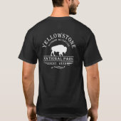 Nationaal park Yellowstone T-shirt (Achterkant)