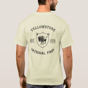 Nationaal park Yellowstone T-shirt