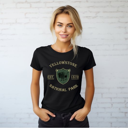 Nationaal park Yellowstone T-shirt