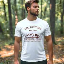 Nationaal park Yellowstone T-shirt