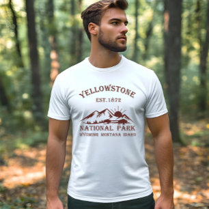 Nationaal park Yellowstone T-shirt