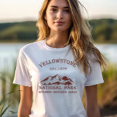 Nationaal park Yellowstone T-shirt