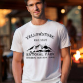 Nationaal park Yellowstone T-shirt