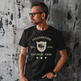 Nationaal park Yellowstone T-shirt