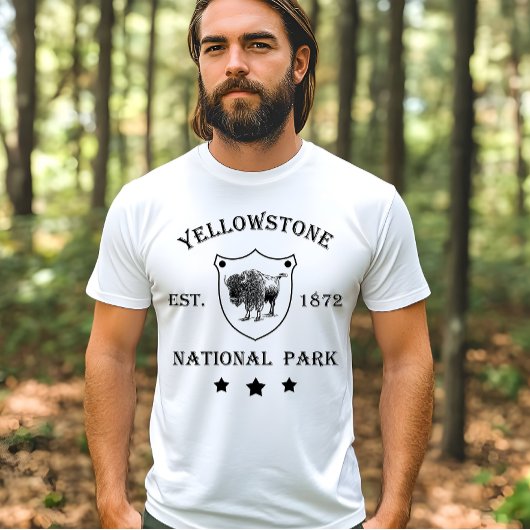 Nationaal park Yellowstone T-shirt