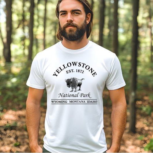 Nationaal park Yellowstone T-shirt