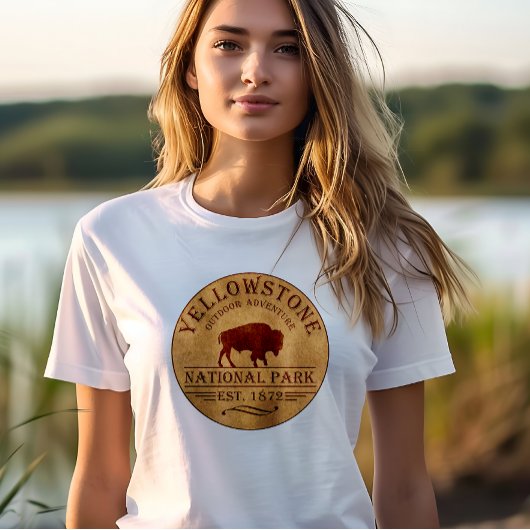 Nationaal park Yellowstone T-shirt