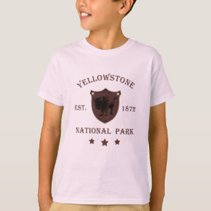 Nationaal park Yellowstone T-shirt