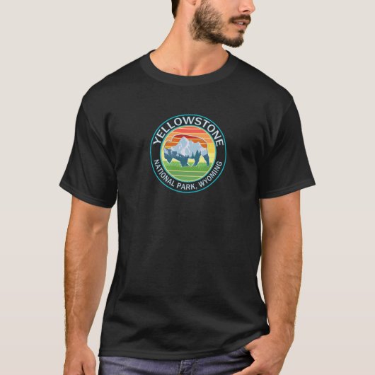 Nationaal Park Yellowstone T-shirt (Voorkant)