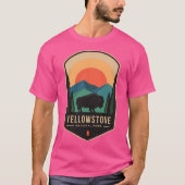 Nationaal Park Yellowstone T-shirt (Voorkant)