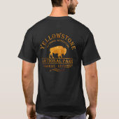 Nationaal park Yellowstone T-shirt (Achterkant)
