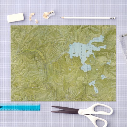 Nationaal Park Yellowstone Tissuepapier (Craft)