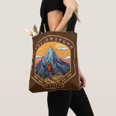Nationaal Park Yellowstone Tote Bag (Dichtbij)