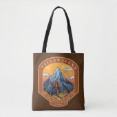 Nationaal Park Yellowstone Tote Bag (Voorkant)