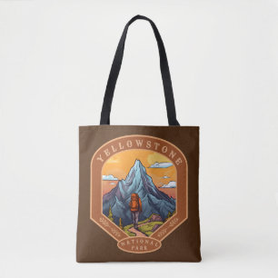 Nationaal Park Yellowstone Tote Bag