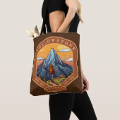 Nationaal Park Yellowstone Tote Bag (Dichtbij)