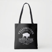 Nationaal park Yellowstone Tote Bag (Voorkant)
