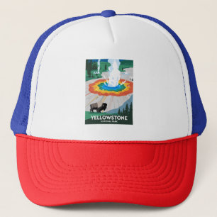 Nationaal park Yellowstone Trucker Pet