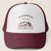 Nationaal park Yellowstone Trucker Pet (Voorkant)