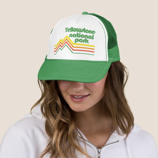 Nationaal Park Yellowstone Trucker Pet (In situ)