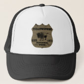 Nationaal park Yellowstone Trucker Pet (Voorkant)