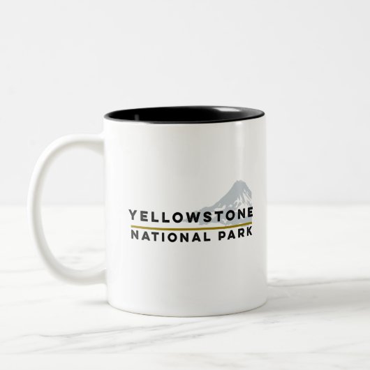 Nationaal Park Yellowstone Tweekleurige Koffiemok (Links)