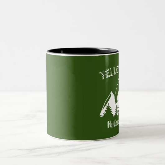 Nationaal Park Yellowstone Tweekleurige Koffiemok (Center)