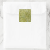 Nationaal Park Yellowstone Vierkante Sticker (Tas)