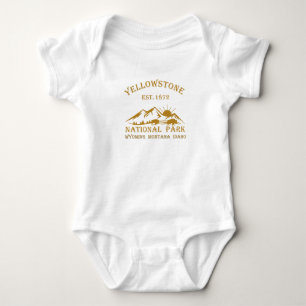 Nationaal park Yellowstone vintage Romper