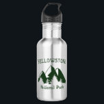 Nationaal Park Yellowstone Waterfles<br><div class="desc">Als je nog nooit geweest bent..Ga nu. De wilde dieren,  de afgelegen gebieden,  de bergen,  de geisers,  het meer. Het is het oorspronkelijke National Park,  en nog steeds het beste. Show je liefde voor Yellowstone.</div>