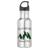 Nationaal Park Yellowstone Waterfles (Voorkant)