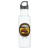 Nationaal Park Yellowstone Waterfles (Voorkant)