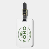 Nationaal park Yoho Bagagelabel (Voorkant verticaal)