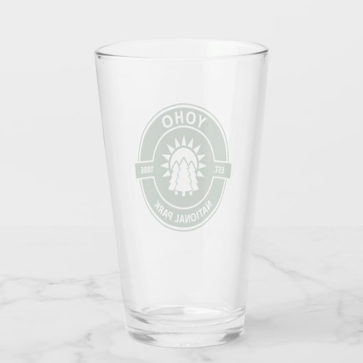 Nationaal park Yoho Glas (Achterkant)