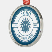 Nationaal park Yoho Metalen Ornament (Links)
