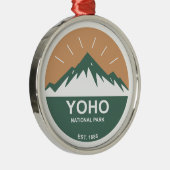 Nationaal park Yoho Metalen Ornament (Rechts)