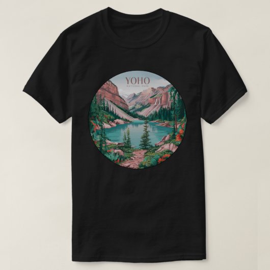 Nationaal park Yoho T-shirt (Design voorkant)