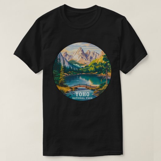 Nationaal park Yoho T-shirt (Design voorkant)