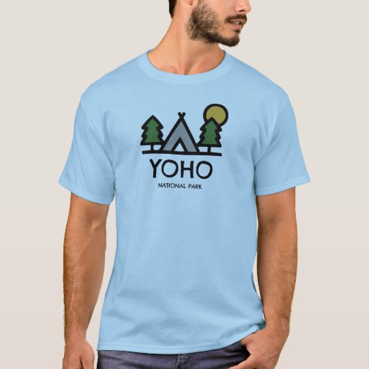 Nationaal park Yoho T-shirt (Voorkant)