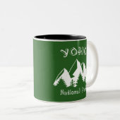 Nationaal park Yoho Tweekleurige Koffiemok (Voorkant rechts)