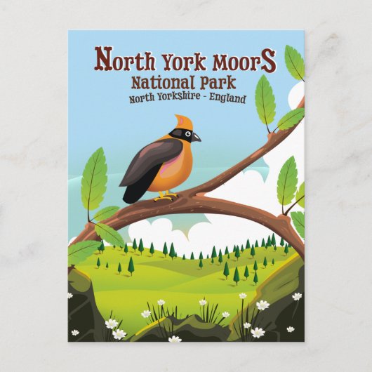 Nationaal Park York Moors Briefkaart (Voorkant)