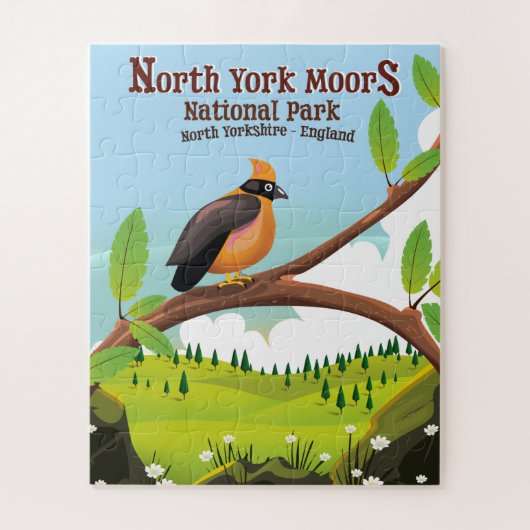 Nationaal park York Moors Legpuzzel (Verticaal)