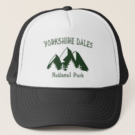 Nationaal Park Yorkshire Dales Trucker Pet (Voorkant)