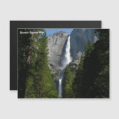 Nationaal park Yosemite (Voorkant / Achterkant)