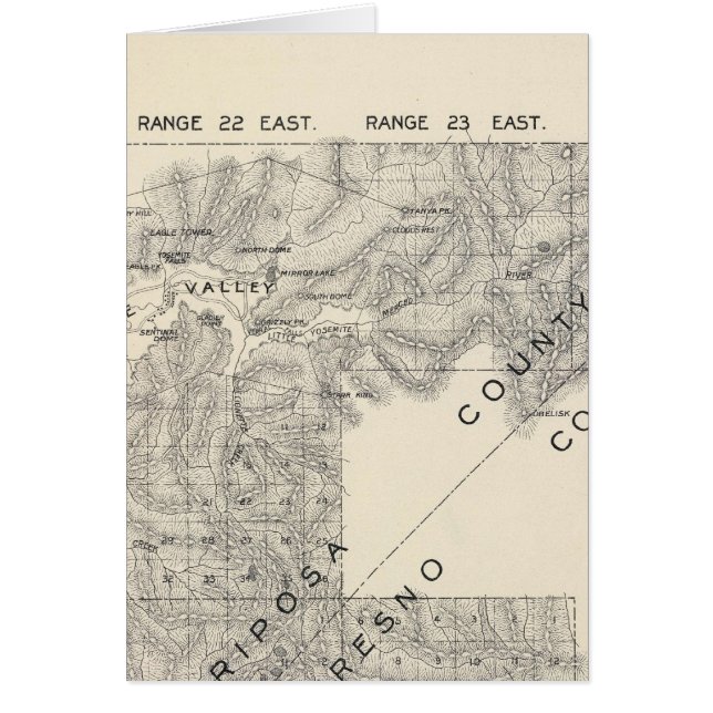 Nationaal park Yosemite (Voorkant)