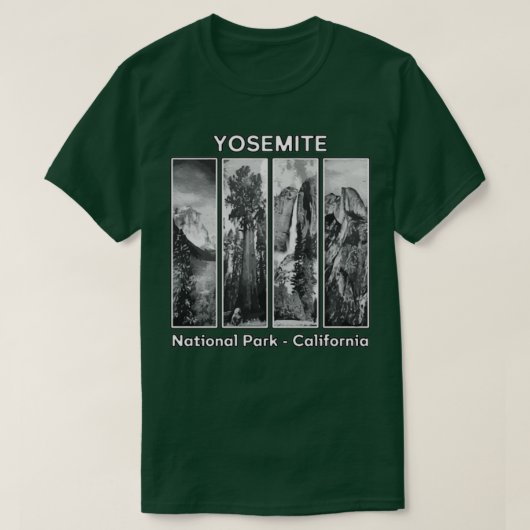 Nationaal park Yosemite 1890 Wilde natuur 1 T-shirt (Design voorkant)