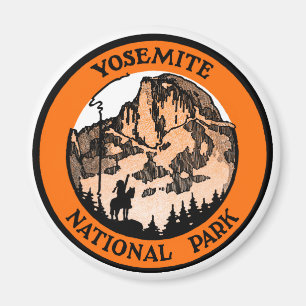 Nationaal park Yosemite 1910 Magneet