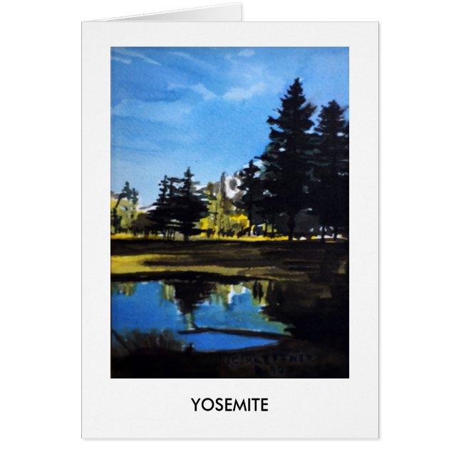 Nationaal park Yosemite #3 (Voorkant)